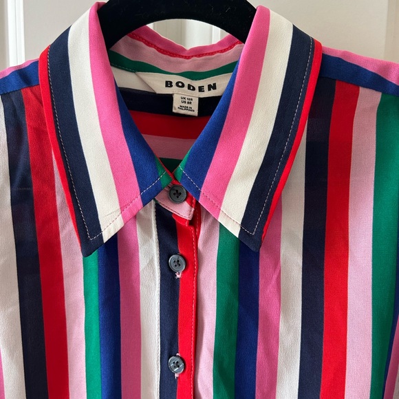 Biden striped silk blouse - Picture 3 of 4